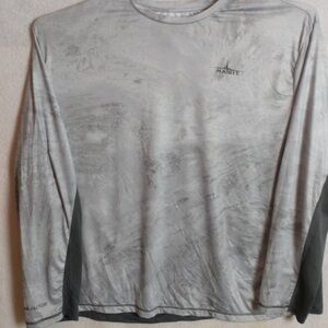 Men’s habit, rash guard, gray color size small New with Tag